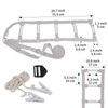 ZUEXT Bed Ladder Assist 160 inch Grey Pull Up Assist