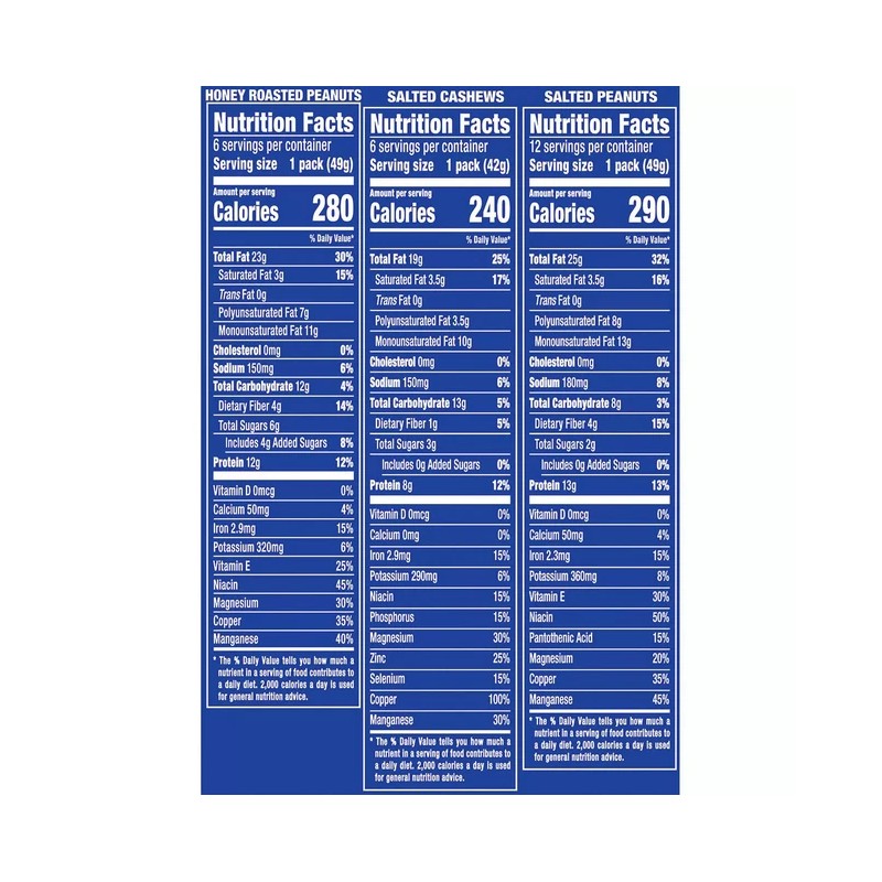 Planter's Planters Variety Pack Cashews & Peanuts 24 Count Snack