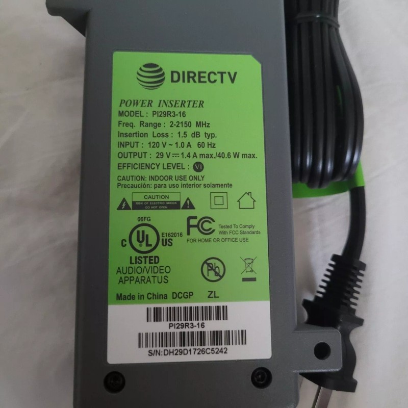 DIRECTV Gray Box DIRECTV SWIM PI29R3-16 Power Supply 29V (exact