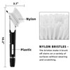 SUBEKYU Dish Brushes with Soap Dispenser, Kitchen Dish Scrubber Brushes