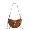 JW PEI Women's Tessa Shoulder Bag - Crushed - Brown