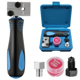 Zevmi 3/16 Inch Brake Line Flaring Tool Set for 4.75 mm Car Brake Lines Universal Pipe Extension Tool for Hydraulic Car Brake Systems