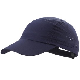 Decentron Mens Quick Dry Run Hat UPF 50+ Cooling Golf Cap UPF 50+ Reflective Baseball Hat Navy Blue