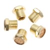 Mtsooning 5Pcs Pneumatic Air Breather Vent Silencer Muffler Threaded NPT