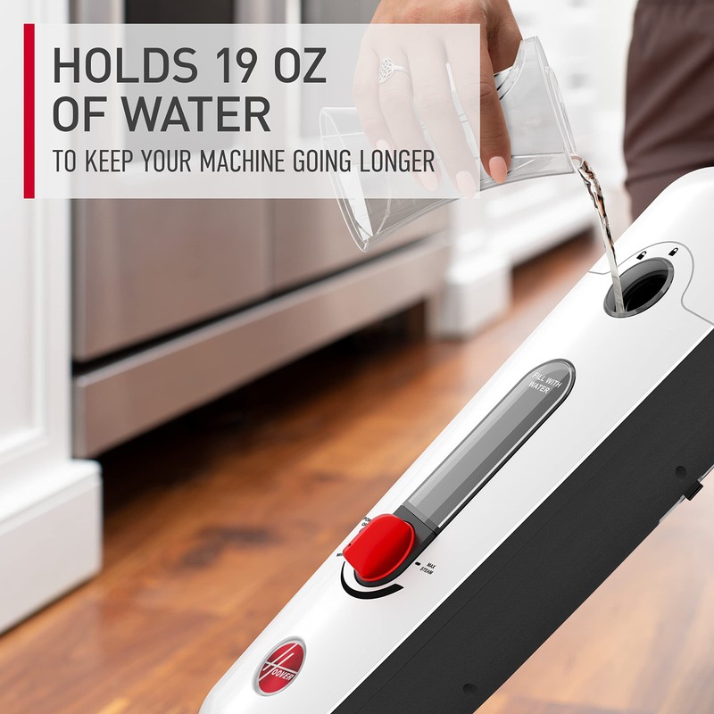 Hoover RWH22100ASP Hard Floor Steam Mop Corded - White -