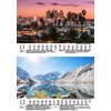 Travel Magic USA DIN A5 Wall Calendar for 2025 Washington