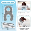 anzhixiu Memory Foam Face Down Pillow After Eye Surgery- Whole