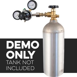 Hobby Homebrew KOMOS Adapter CO2 Regulator to Nitrogen or Argon Tank CGA 580 To CGA 320 CO2 Regulator to N/A Cylinder