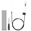 PLAXNS 946-04728A 746-04728 Single Speed Drive Cable for Troy-Bilt TB210
