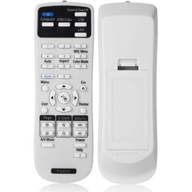 Litance Projector Remote Control for Epson 2181788 PowerLite 585W 575W 535W 108 109W 530 570 580 1930 1935 Home Cinema 1060 1040 660 BrightLink 585Wi 575Wi S39 VS250 VS350 VS230 VS330 EX5230 Remote