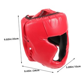 SUPVOX Boy Girl Boxing Headgear with Fit Protective Taekwondo and Wrestling Helmet for Youth Lightweight Design for Sparring and Training Suitable for Boys and Girls