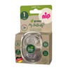 NIP Butterfly: Skin & Tooth-Friendly Dummy, Flat Teat, Soft &