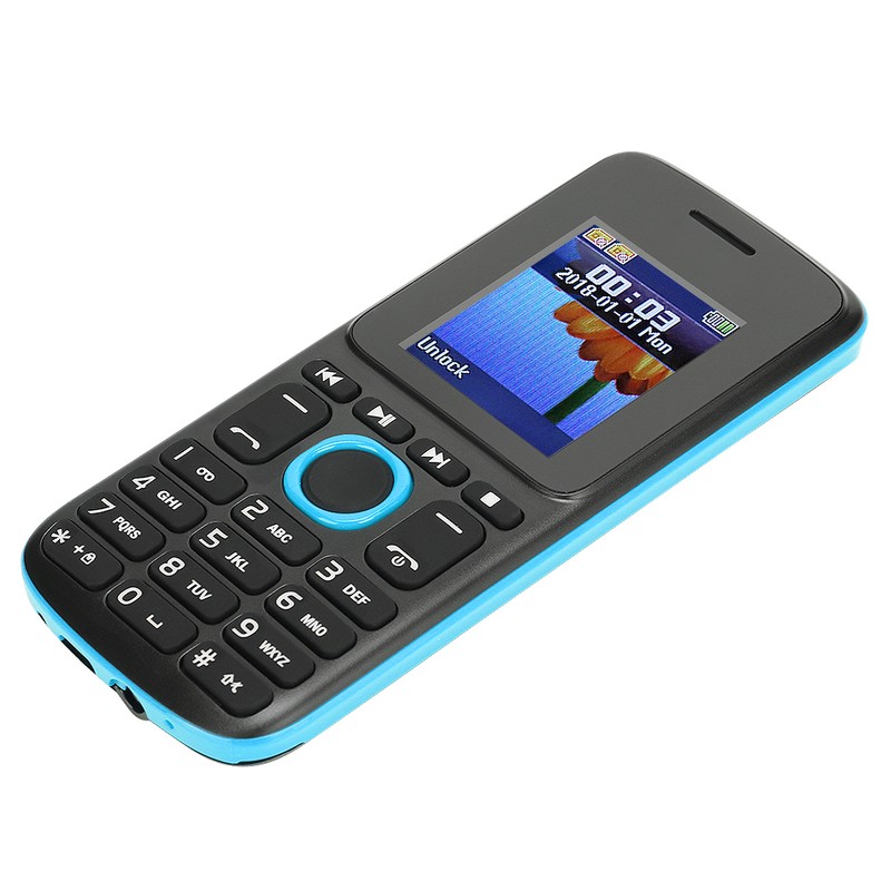 Z2 1.8-inch Screen Buttons Straight Bluetooth Cell Phone with LED