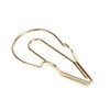 50Pcs Metal Pen Clips Multifunction Strong Clamping Force Electroplated Pen