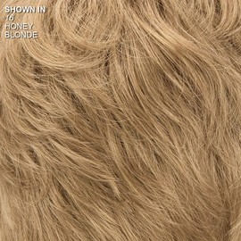 Paula Young Nora WhisperLite Wig Short, Volume-Rich Layers Of Soft, Feathery Waves/Multi-tonal Shades of Blonde, Silver, Brown, and Red
