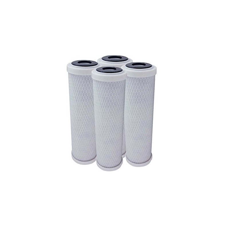 American Water Solutions 4 Pack Flow-Pur 8 Carbon Block Filter