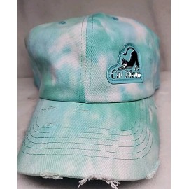 Pit Bull Nwt Pit Bull Cat Mom Strapback Hat Cap Tie Dye Blue Colors