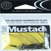 Mustad Diamond Eye Swivel Fishing Equipment (12 Pack), Size 10