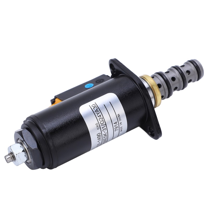 Rotary Solenoid Valve Alloy Steel Excavator Solenoid Valve Replacement 121‑1490