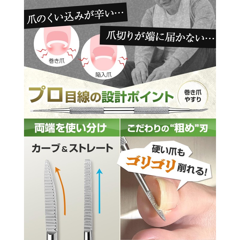 Professional Supervision of Winding Nail Scalking & Nail File, Nail