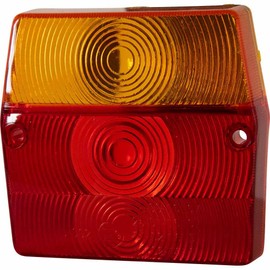mb-m® 901036 Lens 3-Chamber Light, Left and Right, Tail Light, Brake Light, Indicator Light