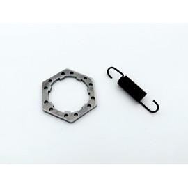 zwoatakter Simson Schwalbe KR51 or S51 Exhaust Manifold Nut (Fits Manifold Nut with 7 Grooves)