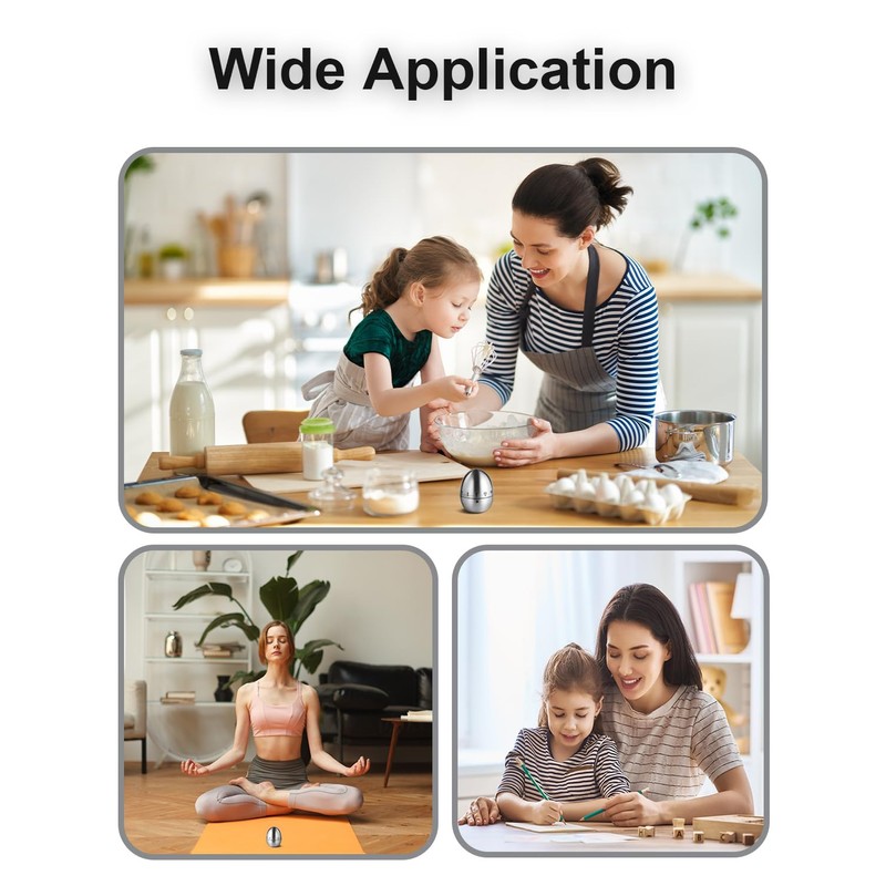 INTRESTIN Kitchen Timer for Cooking, 60 Minutes Mechanical Timer -