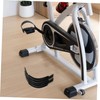 Abaodam 2pcs Adjustable Elastic Bicycle Pedal Straps for Gym Home