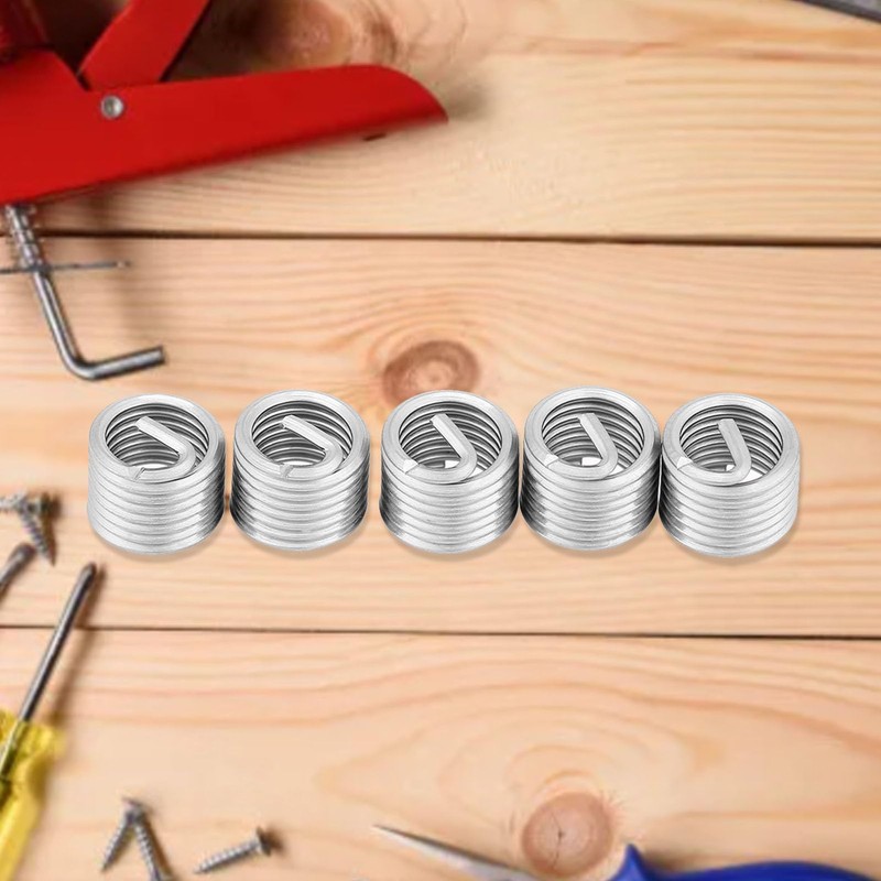 Stainless Steel Thread Insert Assortment Kit for Thread Repair M8