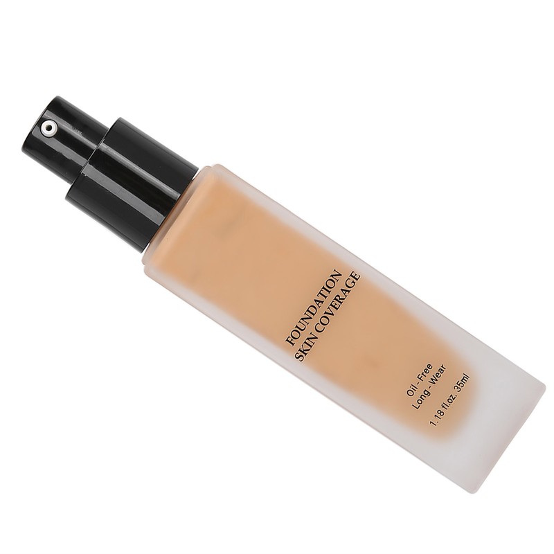 IMAGIC Liquid Foundation Waterproof Cover Blemish Oil Control Concealer Cosmetic