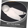 BIUDECO 2Pcs Stainless Steel Kiwi Cutters Spoons Effortless Digging Tool