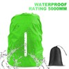 LAMA 2pcs Waterproof Rain Cover for Backpack, Reflective Rainproof Protector