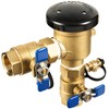 3/4" Pressure Vacuum Breaker Assembly, Solid Brass Backflow Preventer,Max 400