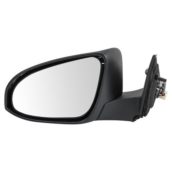 TRQ Left Mirror Drivers Side Compatible with 2016-2017 Toyota Camry