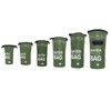 DonDon Waterproof Outdoor Dry Bag for Your Valuables, green