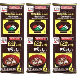 Nagatanien Matsutake no Osuimono 4pcs 0.42oz (3 Pack)