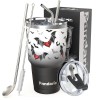 FBA Warehouse 30oz Stainsteel Steel Insulated Tumbler Bat With 2