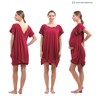 Labor and Delivery Gown for Hospital With Pockets Open Back