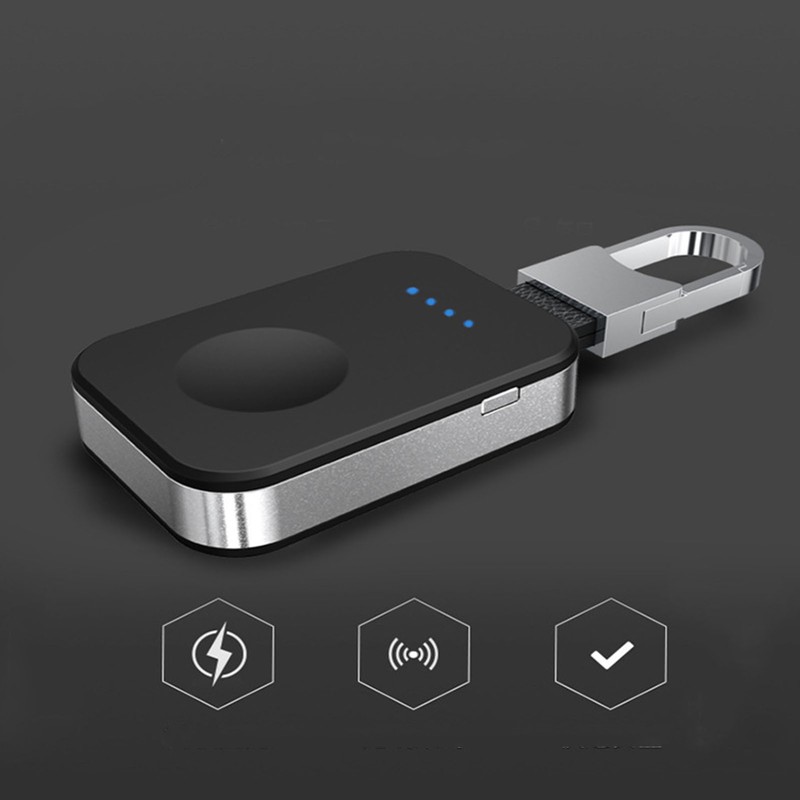 Mini Magnetic Watch Charging Bank Mobile Power Supply Wireless Charging