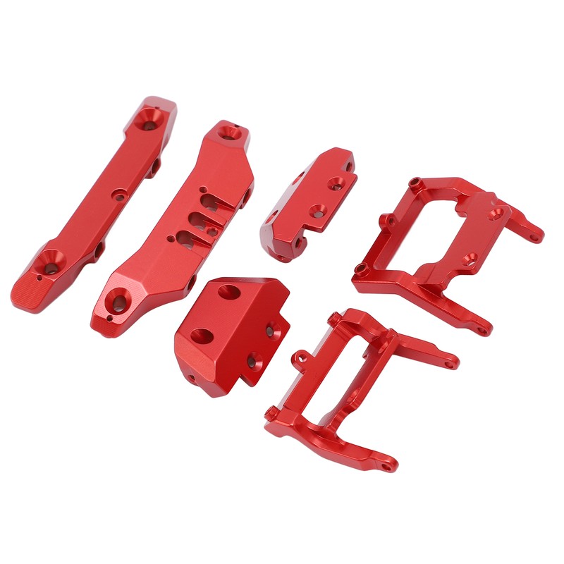 RC 1/18 Bumper Replacement Aluminum Alloy RC Front Rear Bumpers