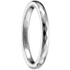 083 Base Unisex Ring, Tungsten, Cut Ring, Men's, Black, Width