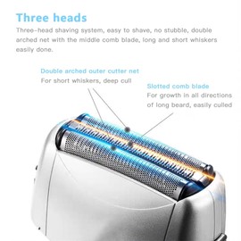 2024 Version Shaver Replacement Outer Foil and Inner Blade Set for Panasonic WES9020PC ARC4 4-Blade Shaver ES8243AA