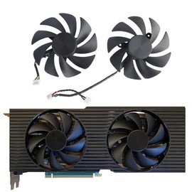inRobert PLA09215B12H Graphics Card Fan Replacement for OEM Dell RTX 3060 3070 3080 3090 Video Card Cooling Fan Replace (Fan-AB)