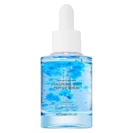 Hyaluronic Multi Peptide Serum for Glowing and Soothing | Lightweight Water Plumping Radiant Facial Serum for All Skin Type, Hydrating Moisturizer, Korean Skincare