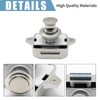 Hoypeyfiy Set of 10 Push Button Latch Cabinet Door Catch