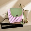 CALFOVERA 3PCS Crochet Purse Base Making Kit Oval Handbag Bottom