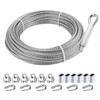 hannger 3/16 Stainless Steel Cable, 100ft Wire Rope, 7X 19