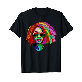 Juneteenth Shirts Women Pan African Black History Dope Afro T-Shirt