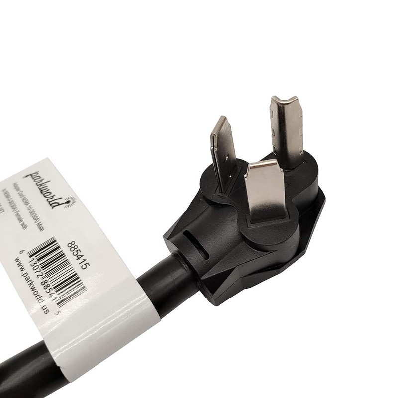 Parkworld 885415 NEMA Dryer 10-30P 30A to Heater 6-30R 30A