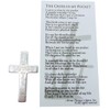 Westmon Works God Loves You Metal Cross Pocket Size Christian